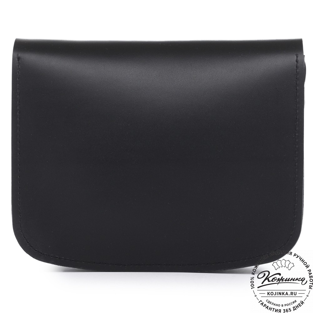 Кожаная сумка ручной работы "Кэтрин" (чёрная)